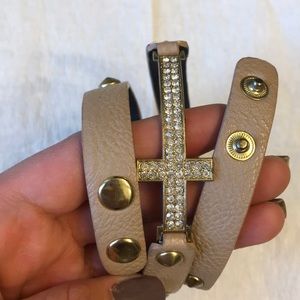 Cross bracelet